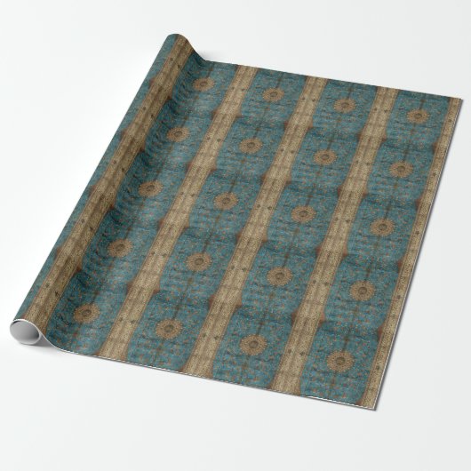 Turkish Kilim Antique Geschenkpapier (Ungerollt)