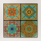 Turkish Tiles Puzzle (Horizontal)