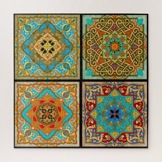 Turkish Tiles Puzzle (Vertikal)