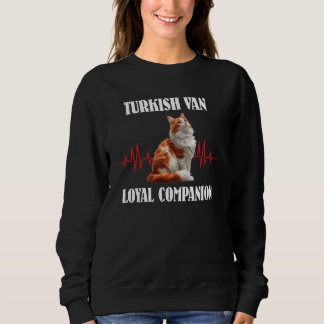 Turkish Van Cat Owner LOYAL COMPANY Vintag Sweatshirt