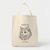 Turkish Van Portrait Tragetasche (Vorne)