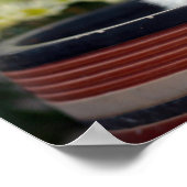 Turkish White Kitten Poster (Ecke)