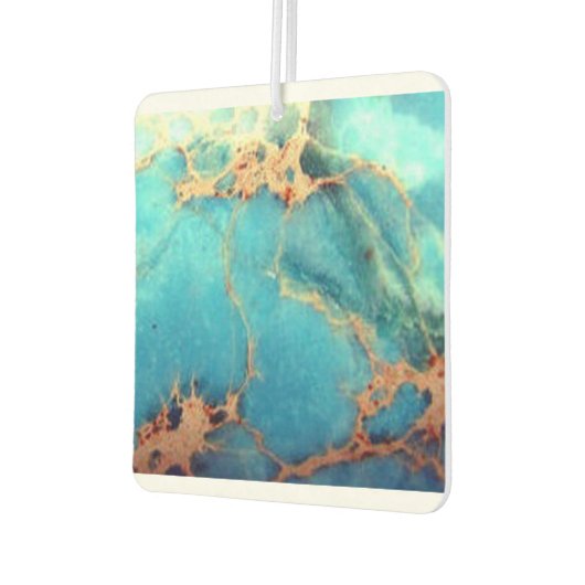 Türkisherz Autolufterfrischer (Links)