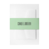 Türkishochzeit Einladungsbanderole (Vorderseite Beispiel)