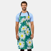 Türkiskamil: Bläserne nahtlose Illustration. Schürze (Getragen)