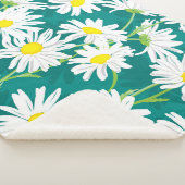 Türkiskamil: Bläserne nahtlose Illustration. Sherpadecke (3/4)