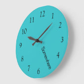 Türkisküste 5 Uhr Großuhr (Winkel)