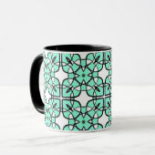 Türkisloops Tasse (Vorderseite Links)