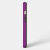 Türkismagenta grau iPhone hülle (Linke Seite)