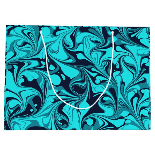 Türkismarmor Große Geschenktüte (Rückseite)