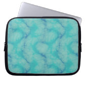 Türkismarmor Laptopschutzhülle (Vorderseite)