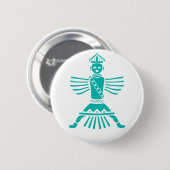 Türkismesser Button (Vorne & Hinten)