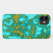Türkismuster Case-Mate iPhone Hülle (Rückseite (Horizontal))