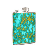 Türkismuster Flachmann (Rechts)