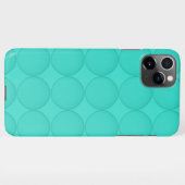 Türkismuster iPhone Hülle (Rückseite (Horizontal))