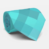 Türkismuster Krawatte (Gerollt)