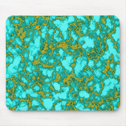 Türkismuster Mousepad (Vorne)