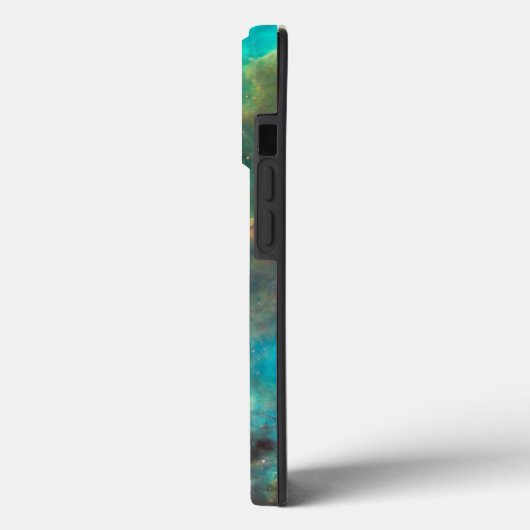 Türkisnebel Case-Mate iPhone Hülle (Rückseite / Links)