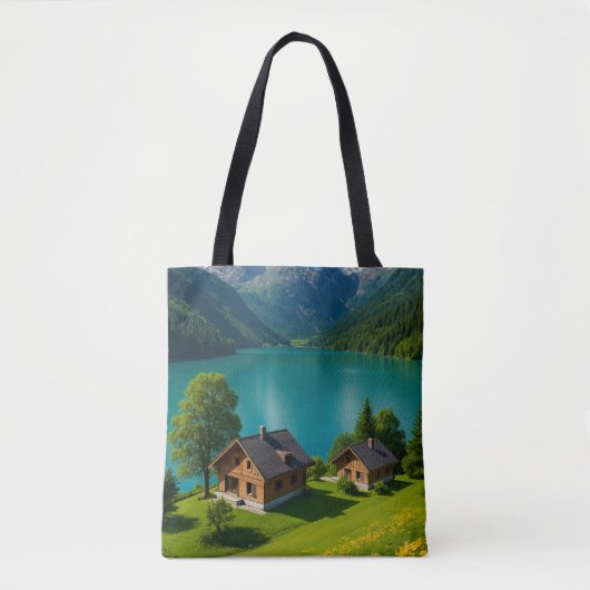 "Türkispfade: Alles in der Natur" Tasche (Vorderseite)
