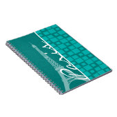 Türkisplätze; Paris Notizblock (Rechte Seite)