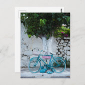 Türkisrad Postkarte (Vorne/Hinten)