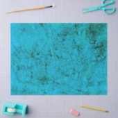 Türkisrisches Dekoupage Hintergrund Seidenpapier (Basteln)