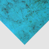 Türkisrisches Dekoupage Hintergrund Seidenpapier (Detail)