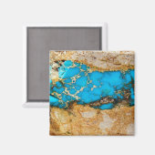 Türkisrock 1 magnet (Vorderseite/Rückseite)