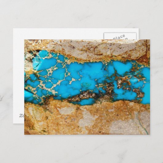 Türkisrock 1 postkarte (Vorne/Hinten)