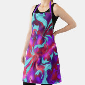 Türkisrot Lila kalter Damaskus Schürze (InSitu)