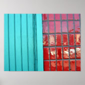 Türkisrot Poster (Vorne)