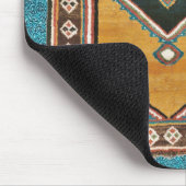 Türkisschatz Antiker Persischer Orientalischer Rug Mousepad (Ecke)