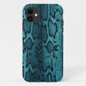 Türkisschlangenhaut Case-Mate iPhone Hülle (Rückseite)