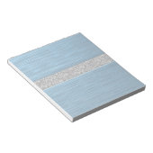 Türkisseigae Notizblock (angewinkelt)