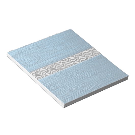 Türkisseigae Notizblock (angewinkelt)