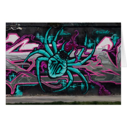 Türkisspinne (Vorderseite (Horizontal))