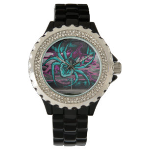 Türkisspinne Armbanduhr