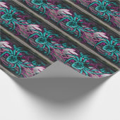 Türkisspinne Geschenkpapier (Ecke)
