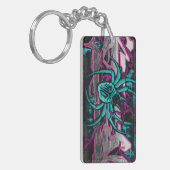 Türkisspinne Schlüsselanhänger (Vorderseite links)