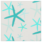 Türkisstarfish-Gewebe Stoff (Nahaufnahme)