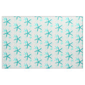Türkisstarfish-Gewebe Stoff (Fat Quarter (45,7 x 55,9 cm))