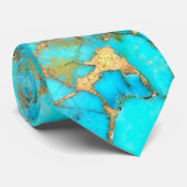Türkisstein Krawatte (Gerollt)