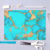 Türkisstein Seidenpapier (Handwerk)