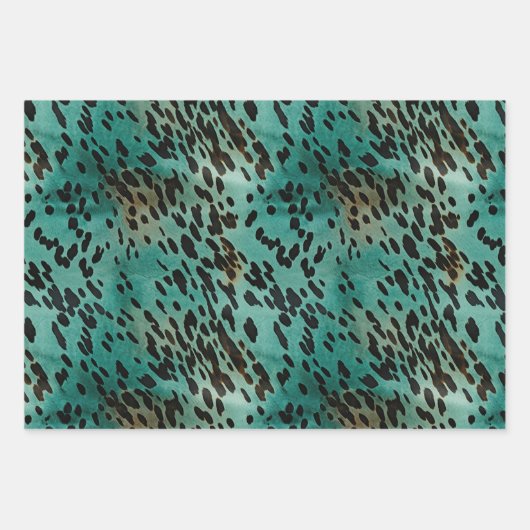 Türkissteine Geschenkpapier Set (Vorderseite 3)