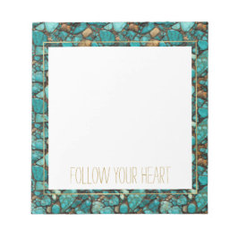 Türkissteine Notizblock