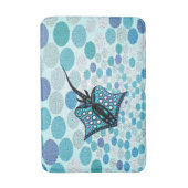 TÜRKISSTINGRAY 105 MULTI-STELLE BADEMATTE (Vorderseite Vertikal)