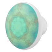 TürkisstrandfarbKeramikgriff Keramikknauf (Rechts)