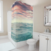 Türkiswache Duschvorhang (Beispiel)