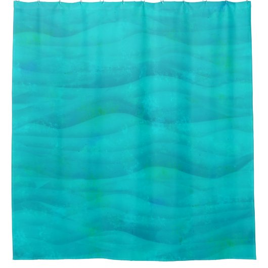 Türkiswache Duschvorhang (Vorderseite)