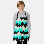 Türkiswache Schürze (Getragen)